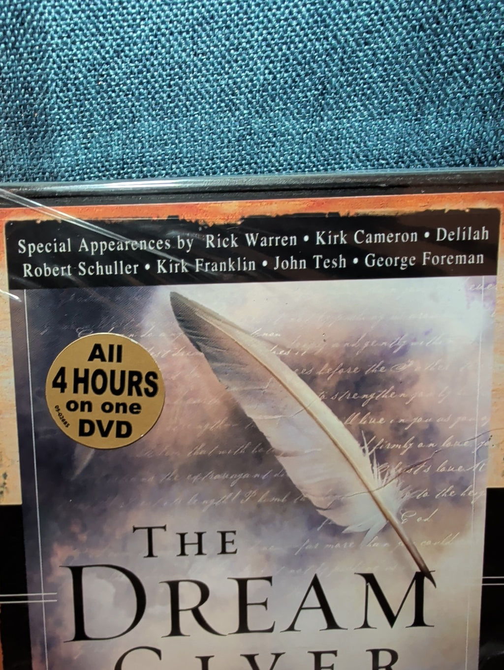The Dream Giver DVD 2004 Bruce Wilkinson Faith Parable Factory Sealed New