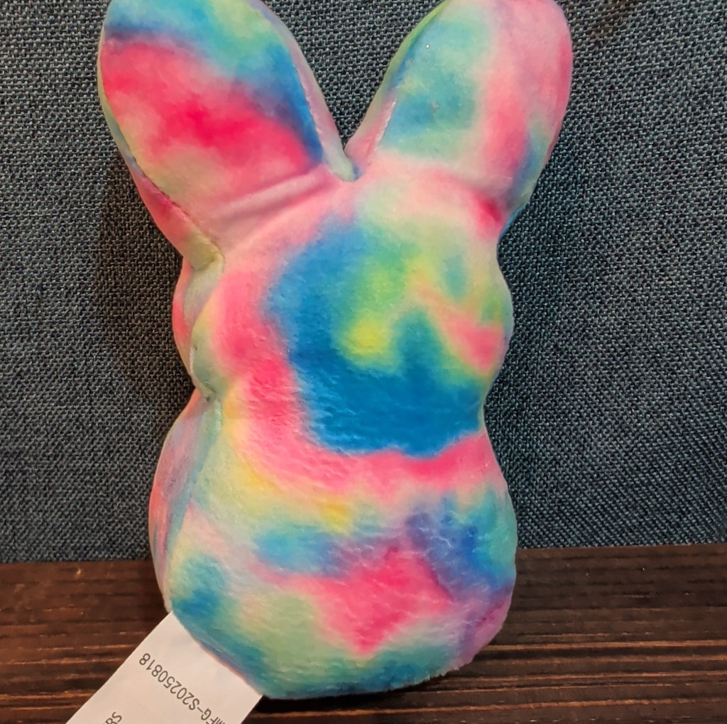 Peeps Bunny Plush Lot 4 Strawberry Tie-Dye Purple Yellow 2014