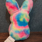 Peeps Bunny Plush Lot 4 Strawberry Tie-Dye Purple Yellow 2014