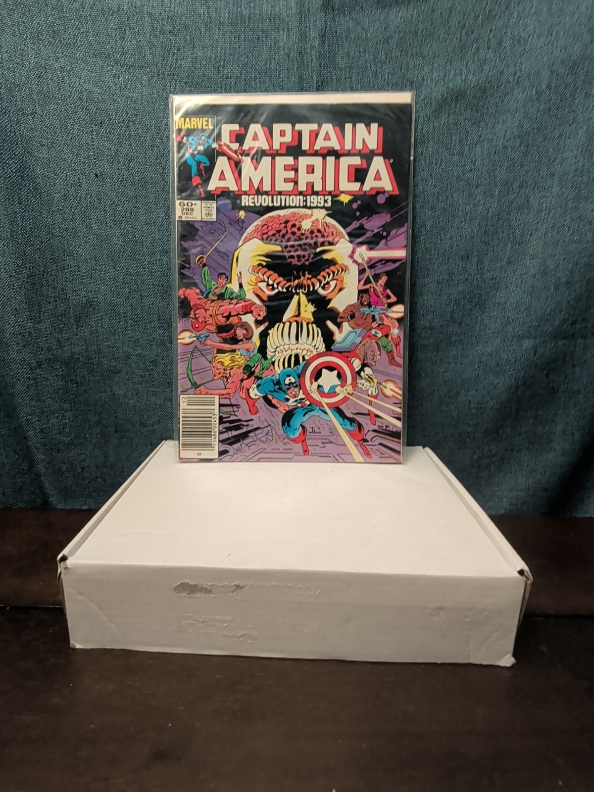 Captain America #288 1983 Newsstand Good Condition Revolution 1993 Modok