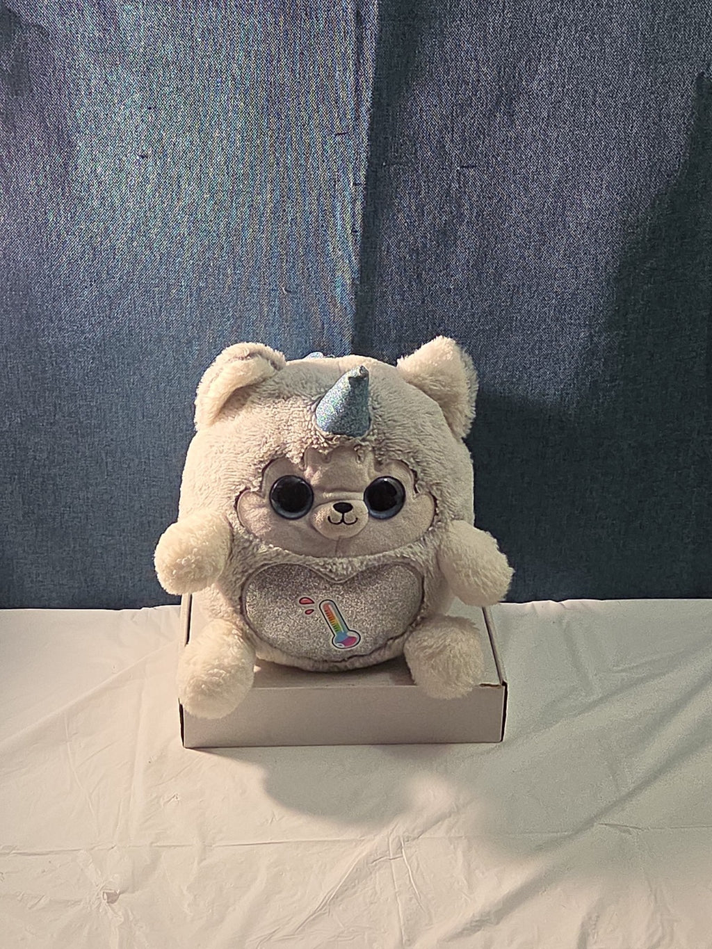 ZURU Rainbocorn Puppycorn Rescue Husky Plush 10" Houdini Thermometer