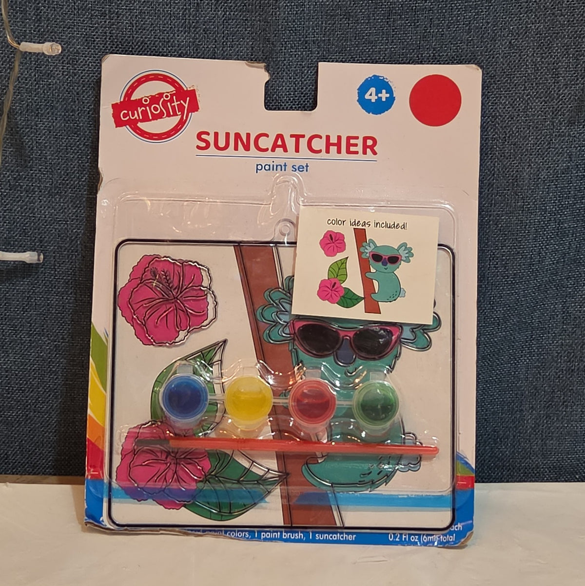 Curiosity Koala Suncatcher Paint Kit Window Art Kids