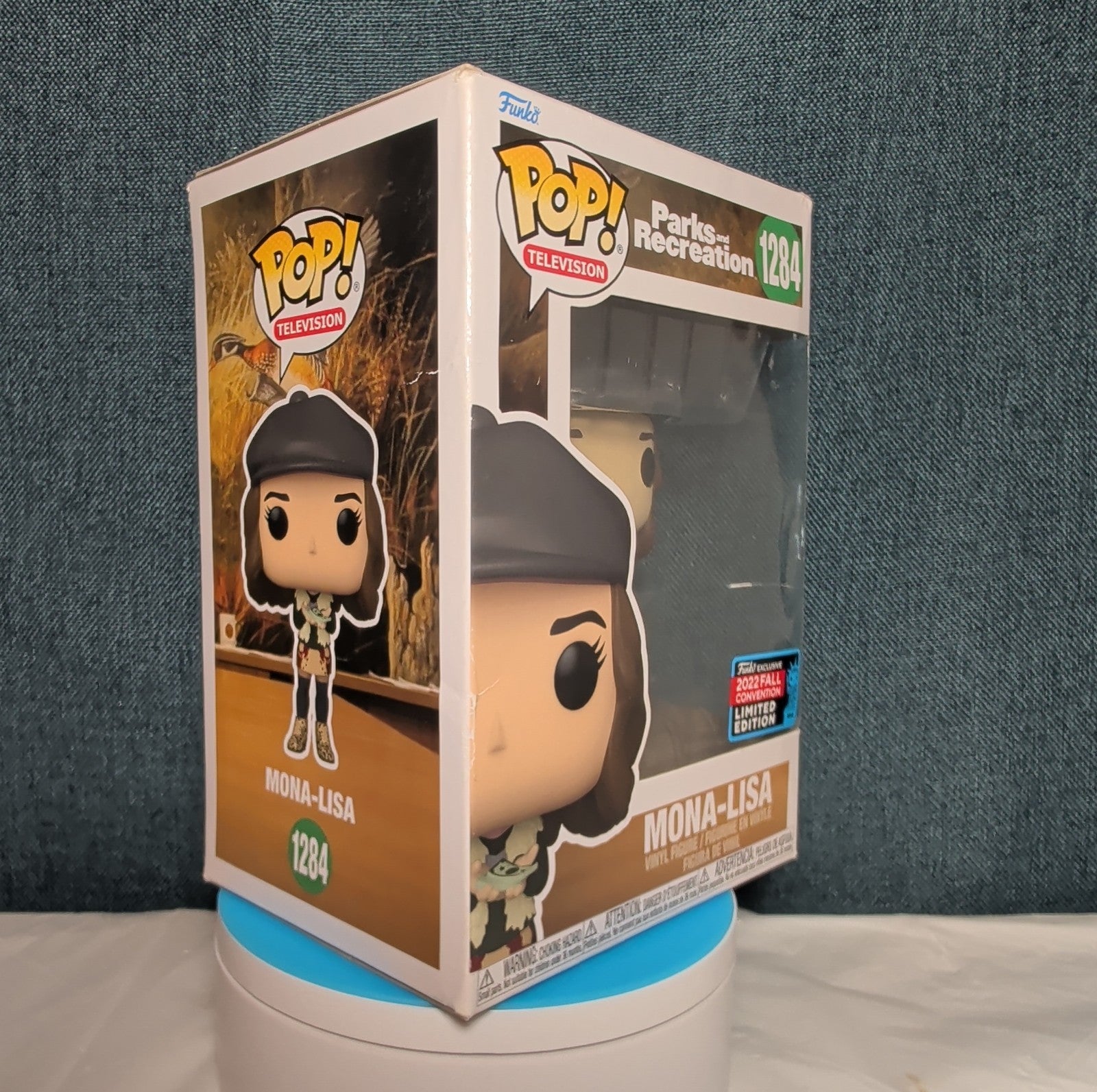 Funko Pop Parks & Rec Mona-Lisa #1284 NYCC 2022 Exclusive in Box with Protector