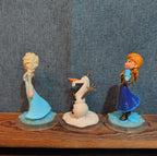 Disney Infinity Frozen 3 Figure Lot Elsa Anna Olaf PVC Loose