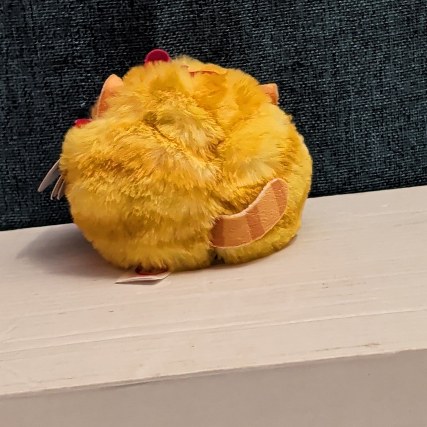 Ty Puffies Tabitha Orange Cat 4" Weighted Plush Toy Always Lands On Feet MWMT
