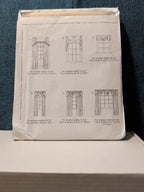 McCall's 8772 Window Valance Swag Topper Pattern 1995 Home Dec In a Sec UNCUT