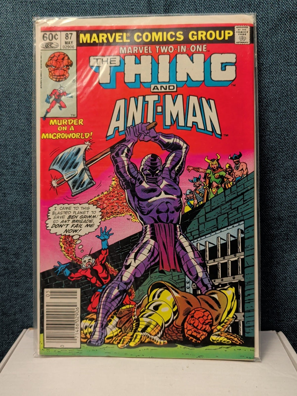 Marvel Two-In-One #87 The Thing Ant-Man 1982 Newsstand | Scott Lang | Good