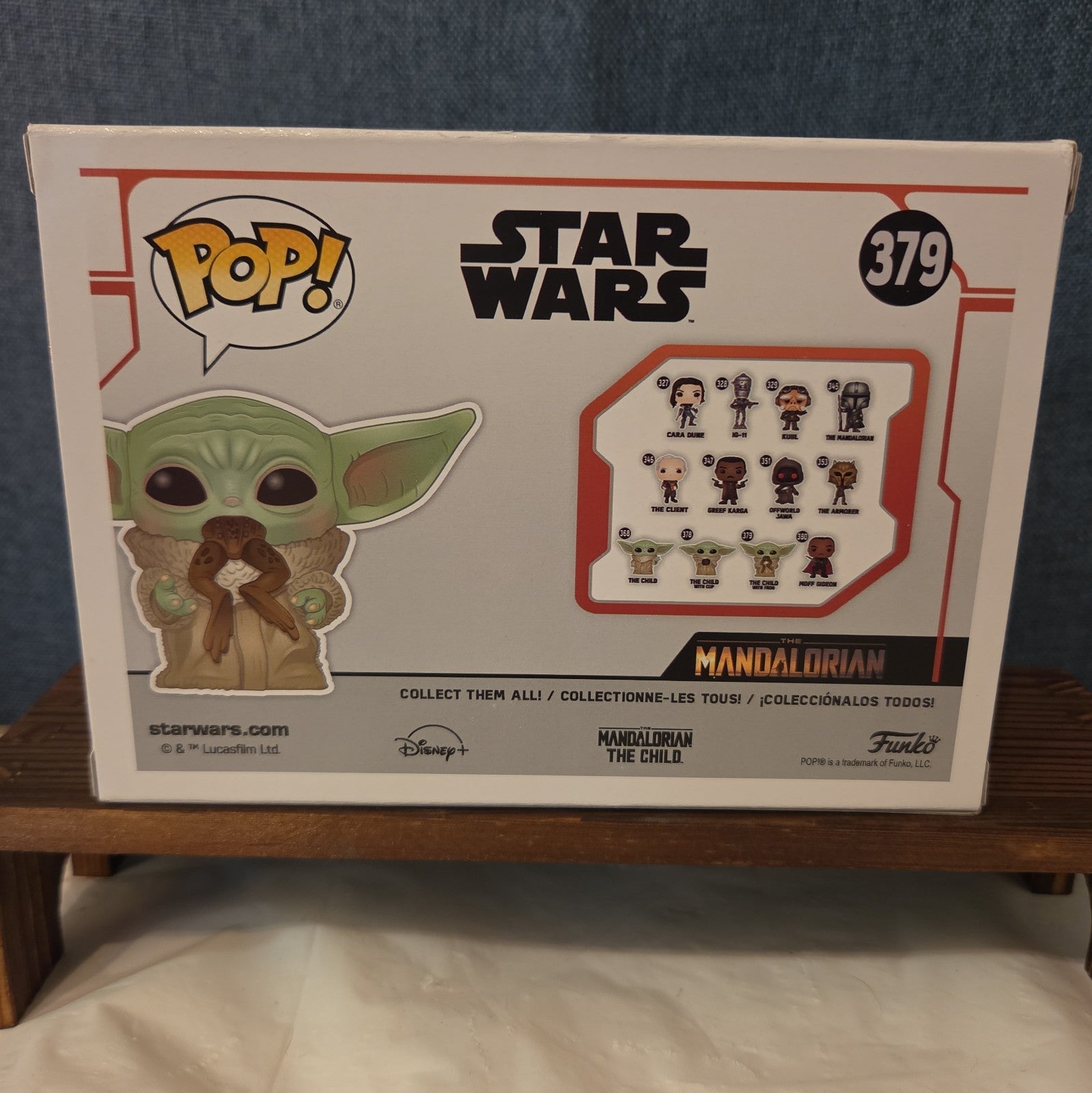 Funko Pop Star Wars The Child With Frog #379 Grogu Vinyl Figure MIB