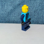 LEGO City Monster Truck Driver Minifigure cty1760 Flame Racing Jacket Loose