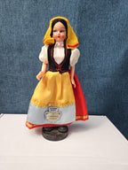 Vintage Italian Souvenir Dolls Pair | Genova & Sorrento | Sleep Eyes
