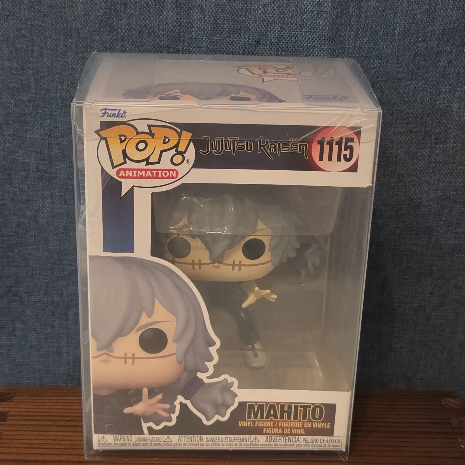 Funko Pop Animation Jujutsu Kaisen Mahito #1115 Vinyl Figure with Protector