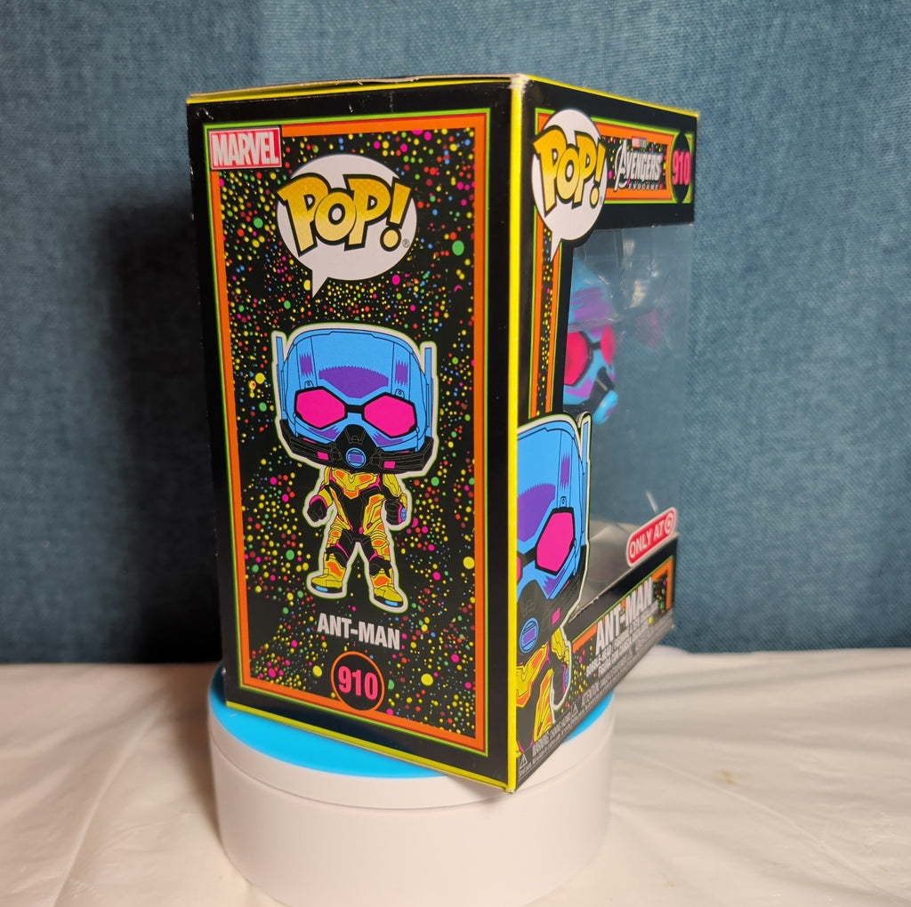 Funko Pop Ant-Man 910 Avengers Endgame Blacklight Target Exclusive PreOwned