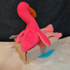 TY Beanie Baby - PINKY the Pink Flamingo (10 inch) - MWMTs Stuffed Animal Toy