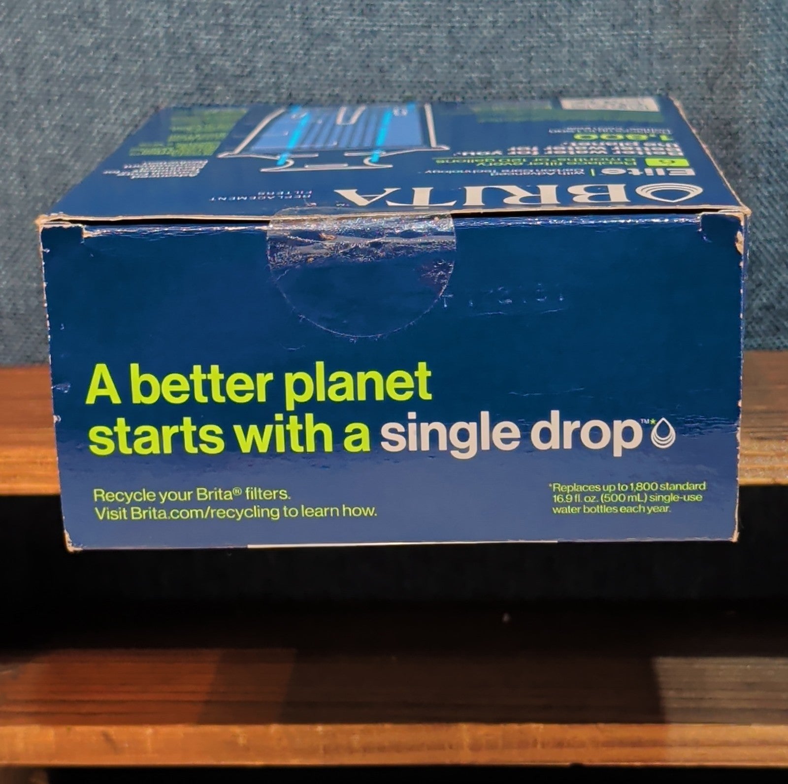Brita Elite Replacement Water Pitcher Filters 2 Count Pack NIB 6 Month