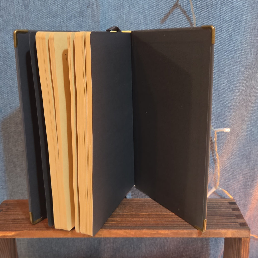 Paperblanks Hardcover Journal Ornate Gold Filigree Dark Academia