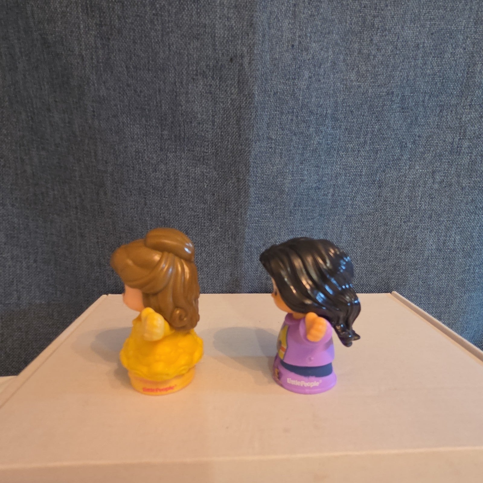 Fisher Price Little People Figures Lot of 4 Disney Belle Boy Girl Replacement