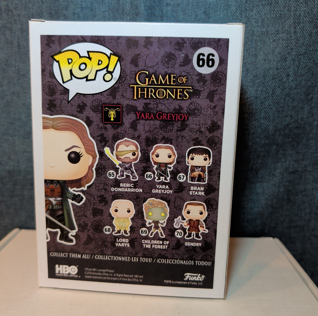 Funko Pop Game of Thrones Yara Greyjoy 66 Vaulted Vinyl Figure Case New NIB