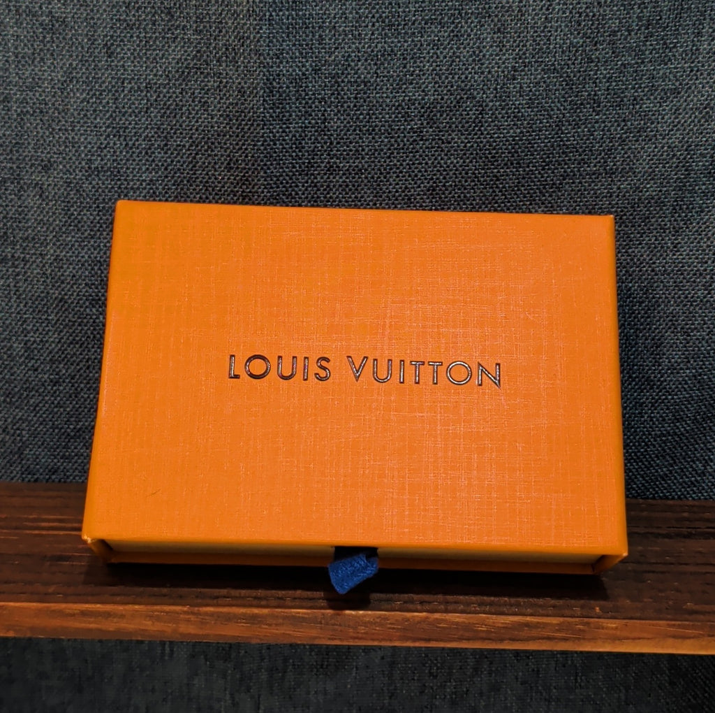 Authentic Louis Vuitton Empty Yellow Drawer Gift Box 5.5x4" Wallet Case