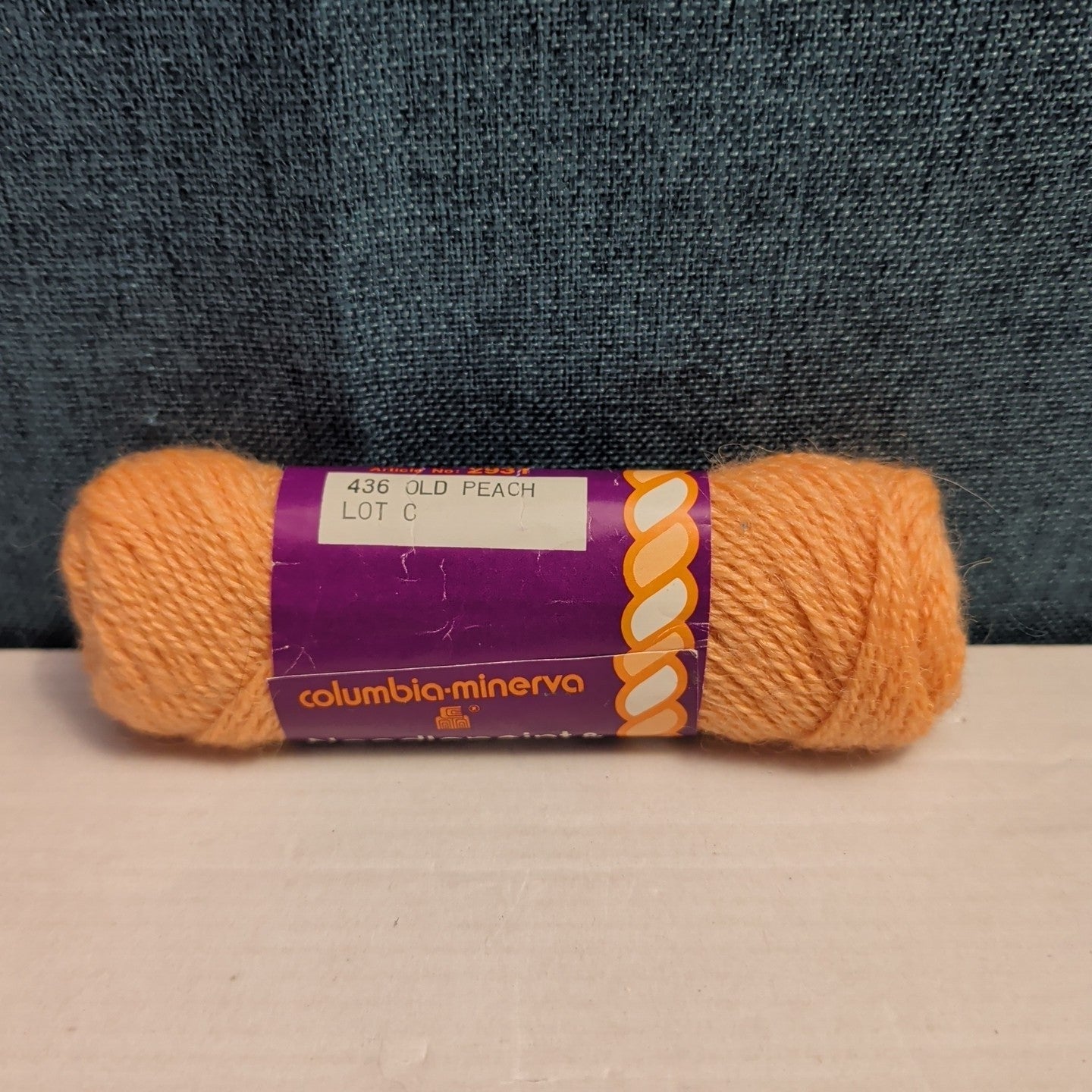 Vintage Columbia Minerva Persian Wool Yarn 7 Skeins 100% Virgin Wool Needlepoint