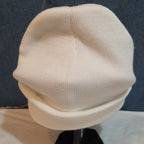 Custom Grinch Throat Punch White Knit Beanie Funny Holiday Hat Brand