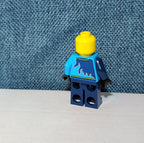 LEGO City Monster Truck Driver Minifigure cty1760 Flame Racing Jacket Loose