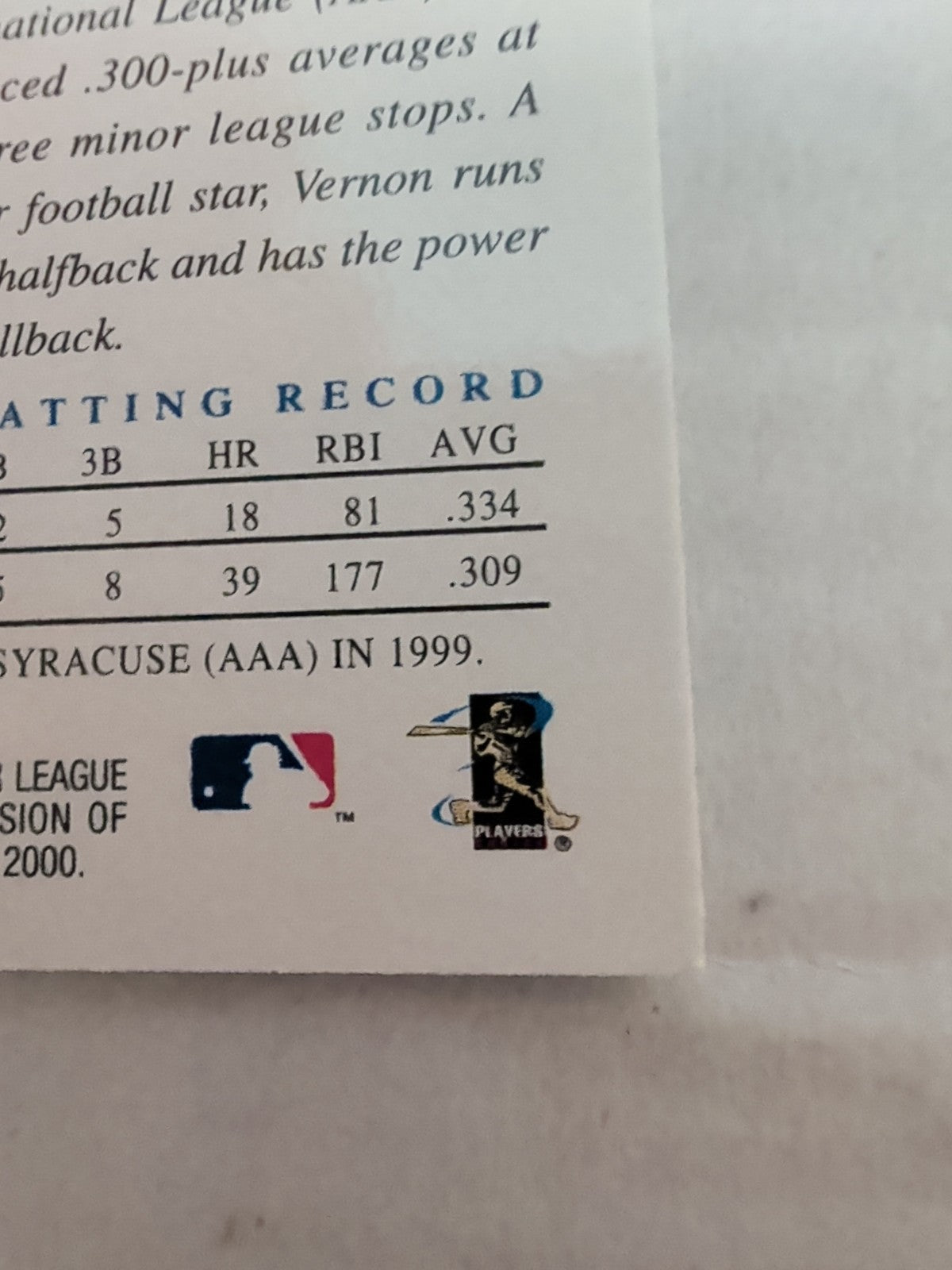 2000 Topps Gallery - Students of the Game Vernon Wells #138