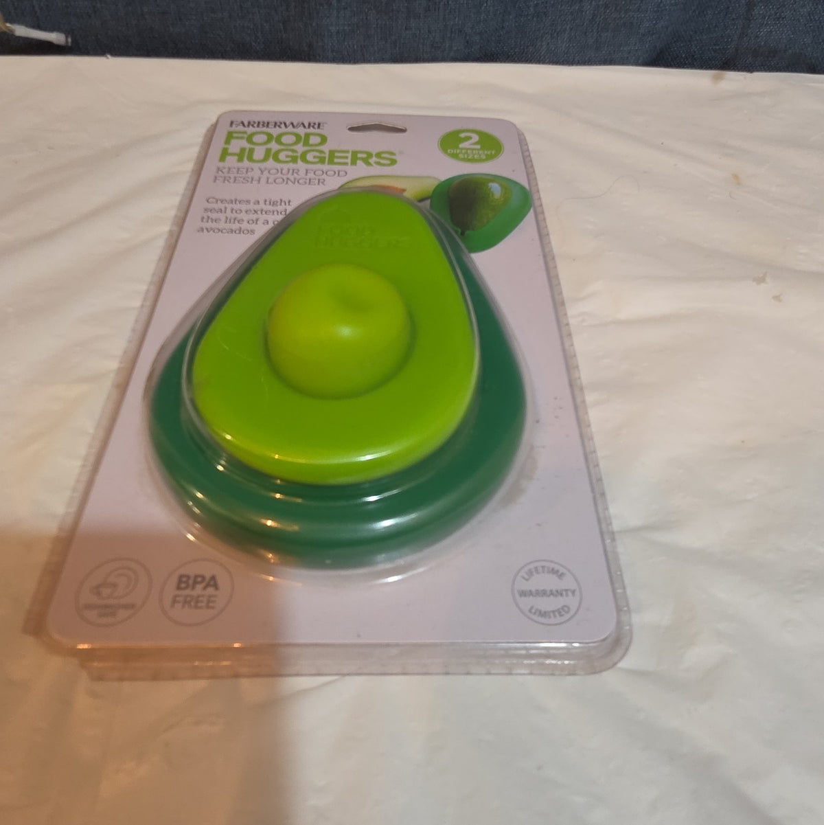 Farberware Food Huggers Silicone Avocado Saver 2-Pack BPA-Free