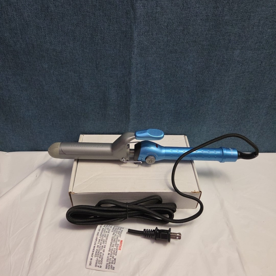 BaBylissPRO Nano Titanium 1.25" Curling Iron BNT125S New Open Box Professional