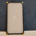 Boutique Samsung Galaxy Queen Crown Gold Square Case Shockproof