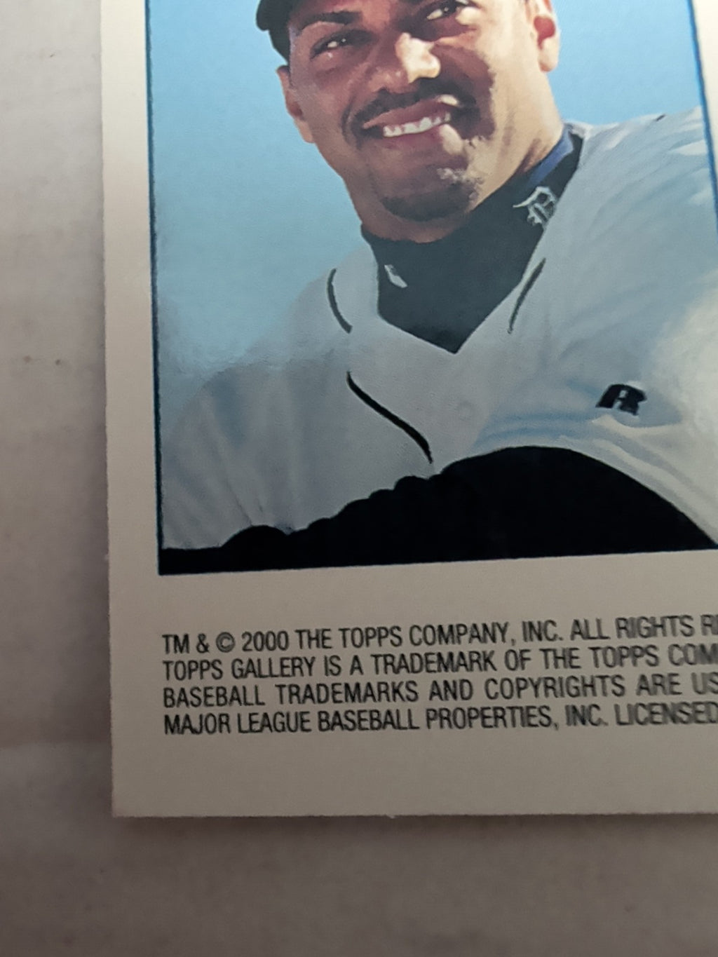 2000 Topps Gallery - Masters of the Game Juan González #116