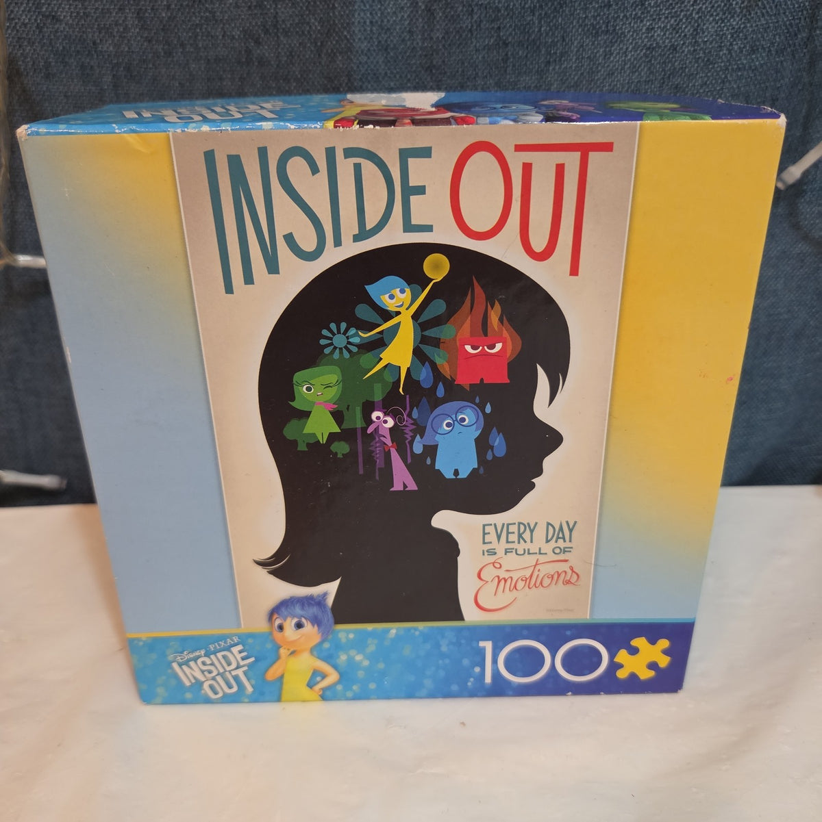 Disney Pixar Inside Out 100 Piece Jigsaw Puzzle Complete Family