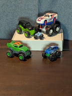 Monster Truck Bundle | Vintage Road Champs Goodyear Tires, Hotwheels Mini Shark