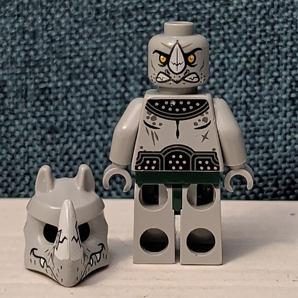 LEGO Legends of Chima RINONA Minifigure | Rhino Tribe loc060 | Retired 70131