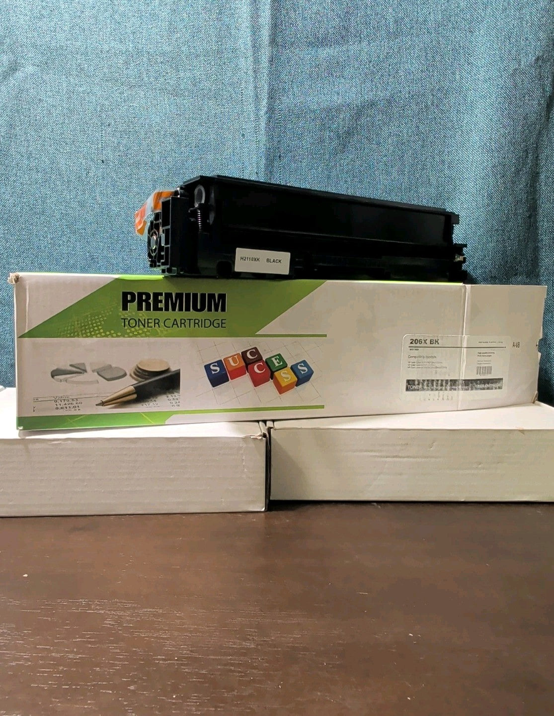Compatible HP 206X Toner Lot (1 Black, 2 Yellow) | High Yield W2110X, W2112X
