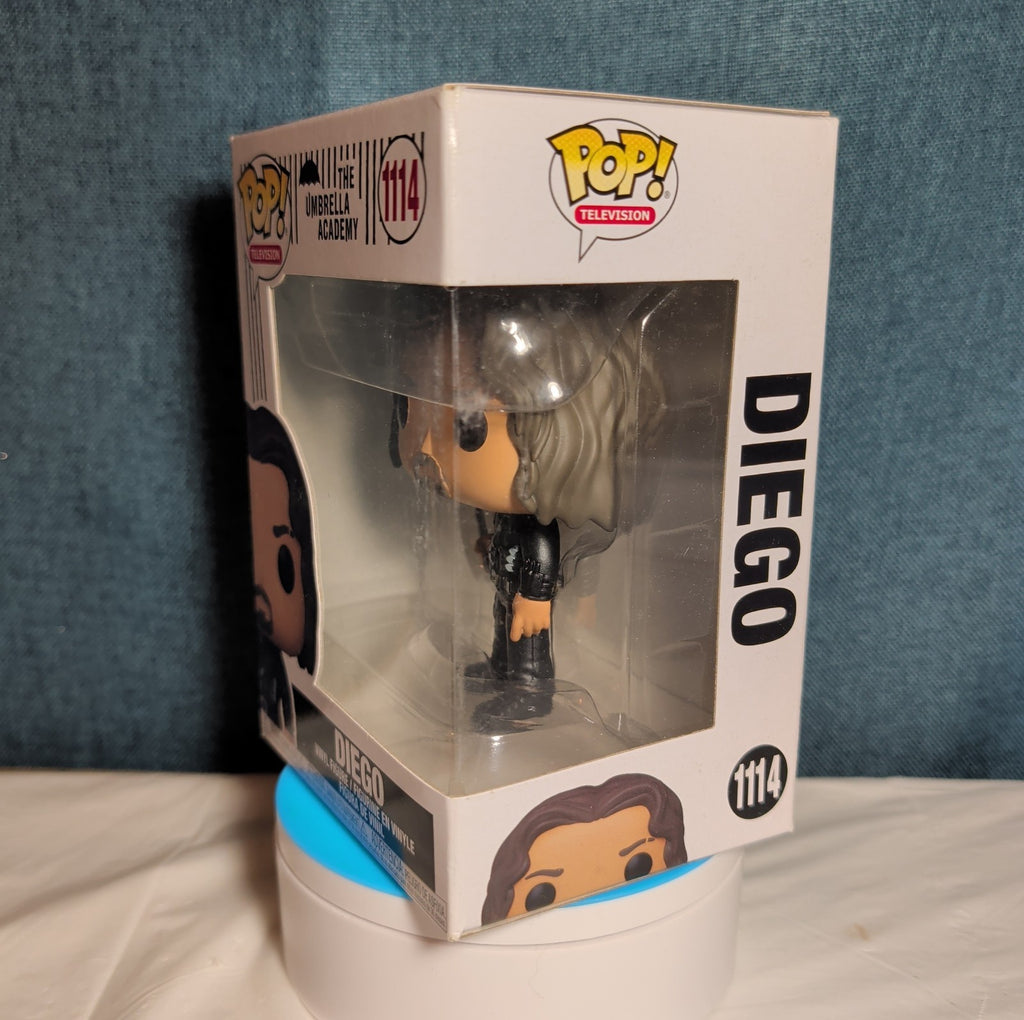 Funko Pop Television Umbrella Academy Diego 1114 Vinyl Figure in Box w Protector