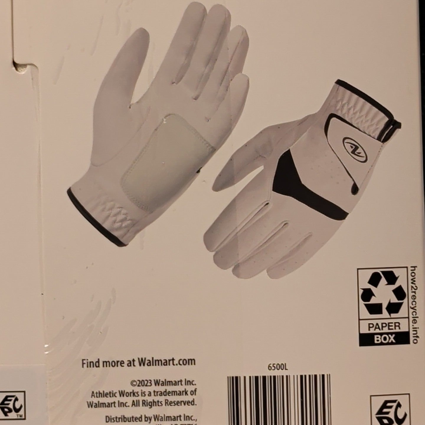NEW Athletic Works Performance Golf Gloves 2-Pack | Size L | 2 Left Hand Gloves