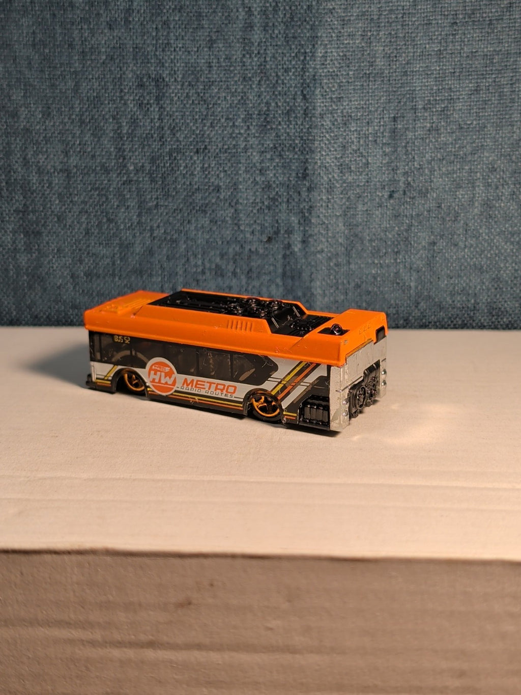 Hot Wheels Ain't Fare Bus | 2020 HW Metro "Rapid Routes" |  Diecast City Bus