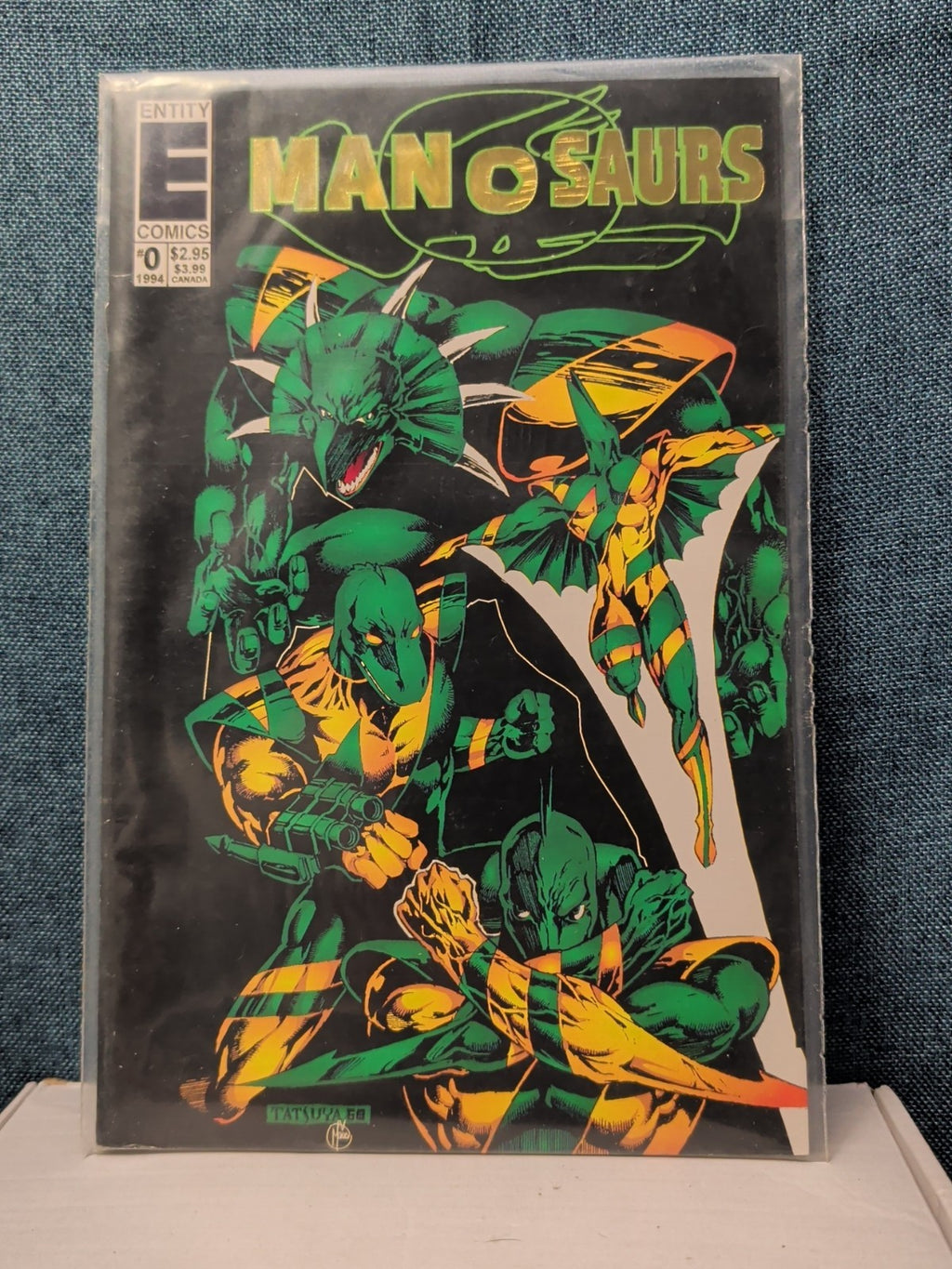 Manosaurs #0 Entity Comics 1993
