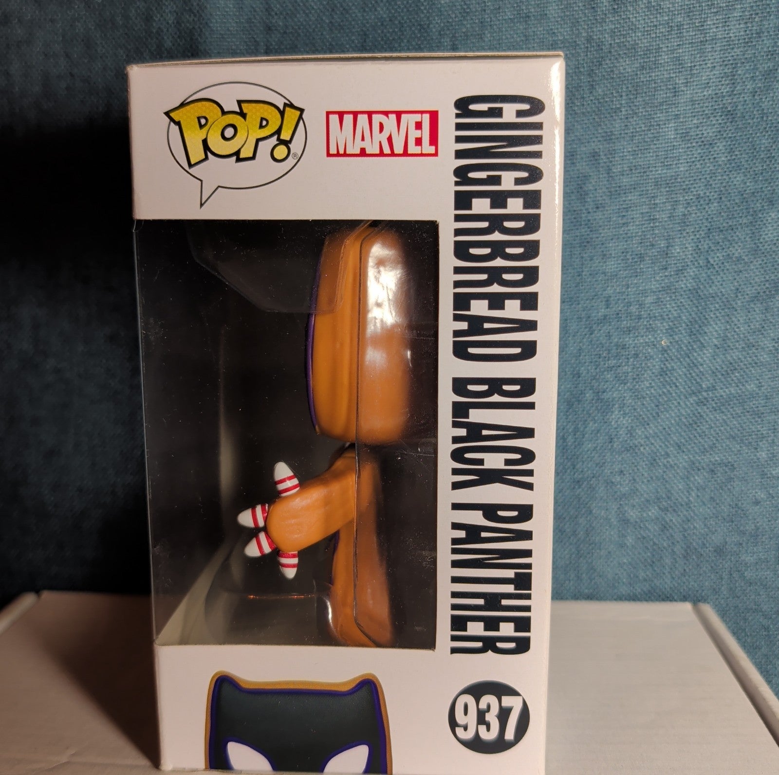 Funko Pop! Vinyl: Marvel - Gingerbread Black Panther #937 NIB with Protector