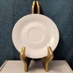 Set of 4 Sea Gull Fine China Saucers 6" | Jian Shang Gold Trim | Replacement