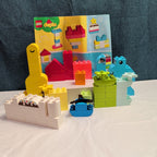 LEGO DUPLO 10909 Heart Box 80 Pieces Toddler Building Toy 2020 Retired Complete