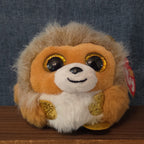 Ty Puffies Beanie Balls Caesar Lion Plush Toy 3" Glitter Eyes with tag Protector