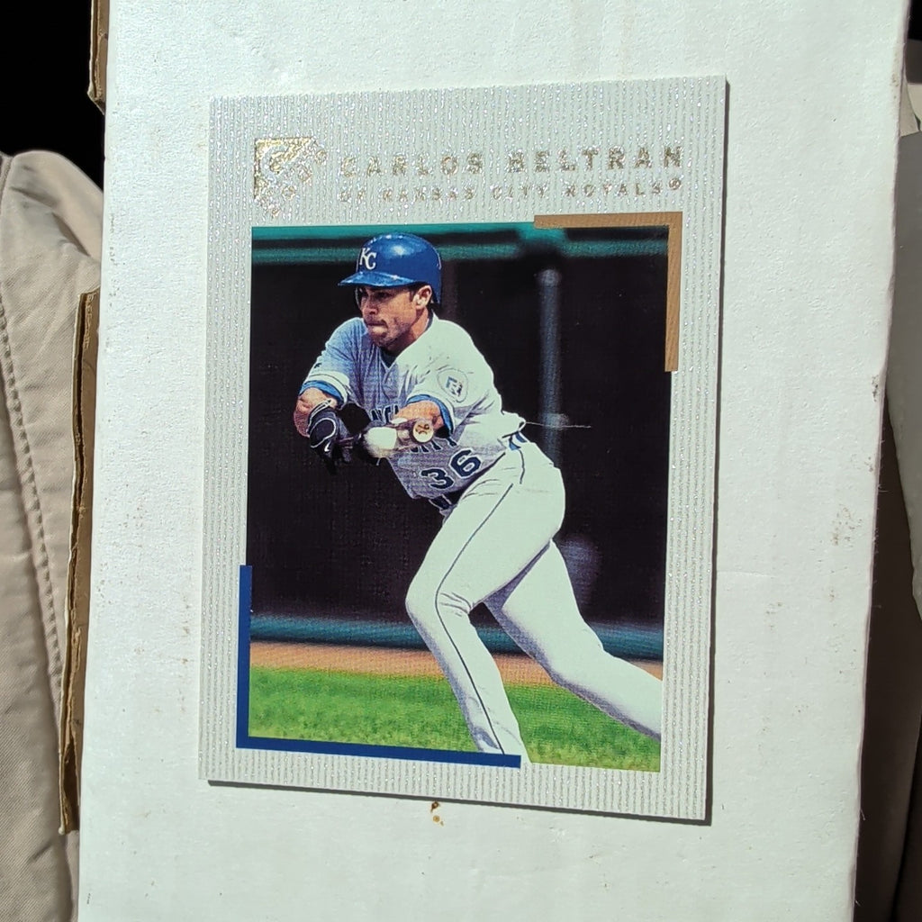 2000 Topps Gallery Carlos Beltran #7 Royals Canvas 1999 ROY HOF Vibe