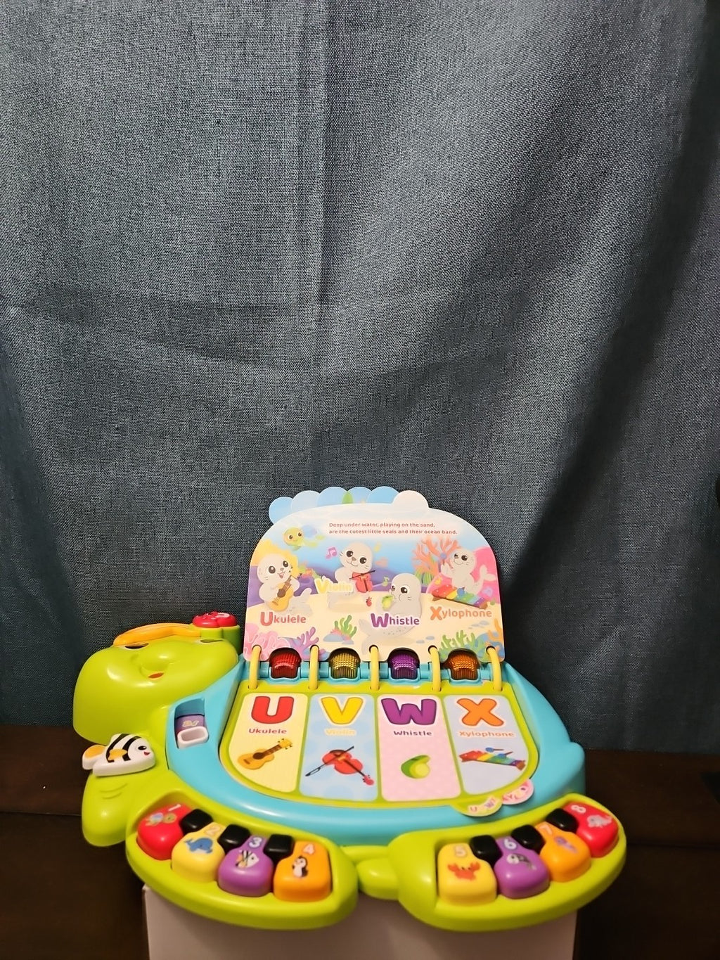 VTech Touch & Teach Sea Turtle | Interactive Learning Book Toy | Phonics & Music