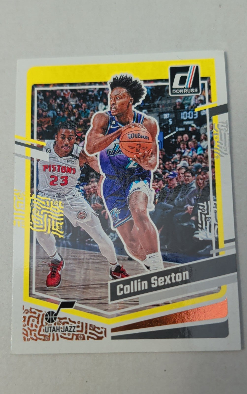 2023-24 Panini Donruss Collin Sexton #6 Utah Jazz Base Card | Good Condition
