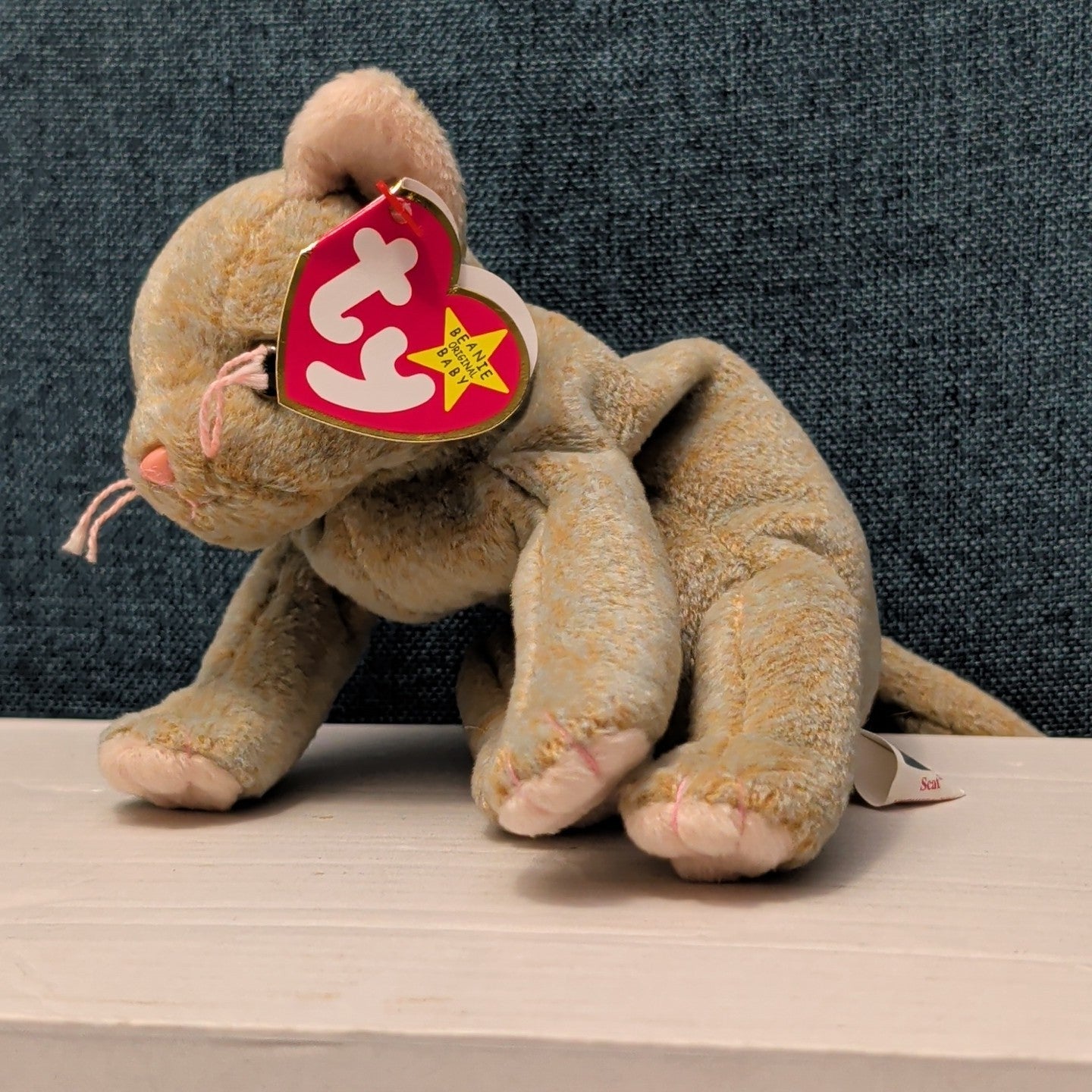 Ty Beanie Baby SCAT THE CAT | Retired 1998/1999 | 5th Gen Tag Vintage Kitten