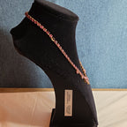 Fringe Necklace Pink Rhinestone Gold Tone Retro Glam