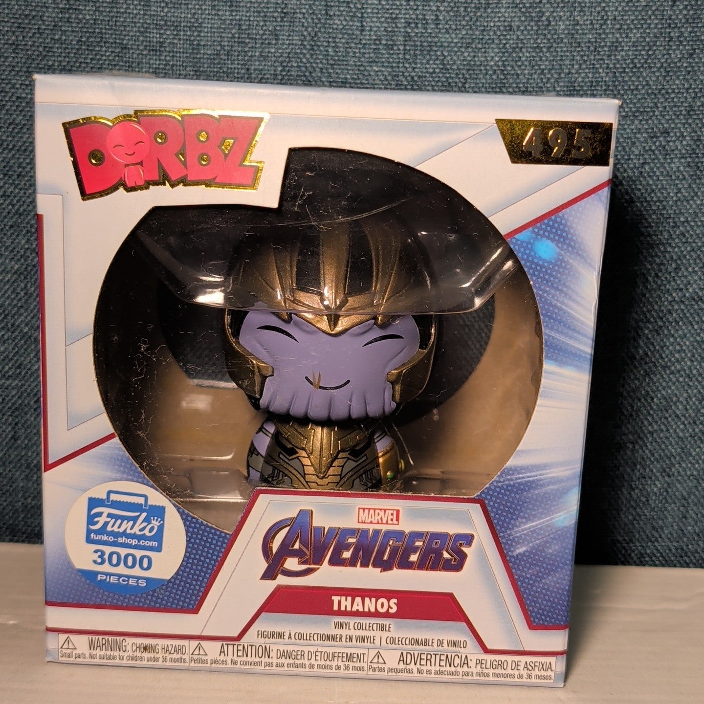 Funko Dorbz Marvel Thanos #495 Funko Shop Exclusive Limited 3000 Pieces