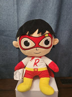 Ryan's World Red Titan 18 Inch Plush Doll | Super Hero Ryan Pillow Buddy | Soft