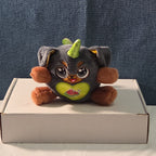 ZURU Rainbocorn Sparkle Heart 4" Plush Gigi Rottweiler Watermelon